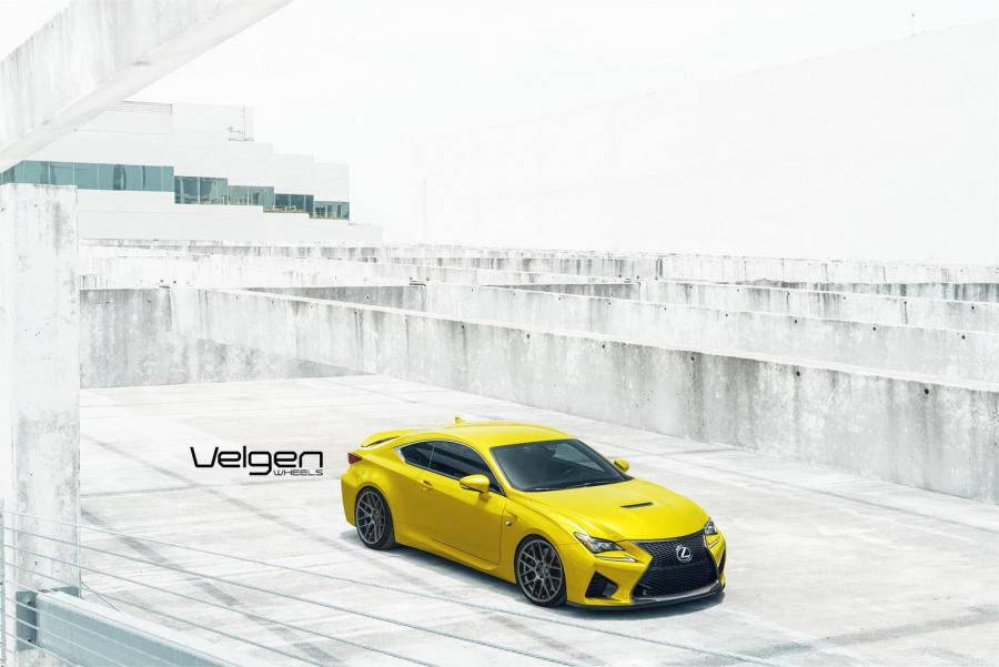  Lexus RC F on Velgen Wheels 2015 года  (фото 3 из 16)